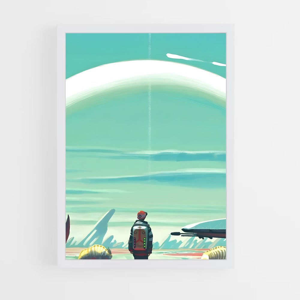 Poster man sky confins – affiche No man sky (vue 3)